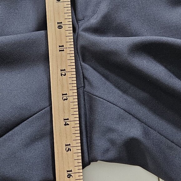 Ballin Pants Mens 40 (42) x 31 Black Zip Fly Wool Pockets Classic Trousers VTG - Picture 7 of 16